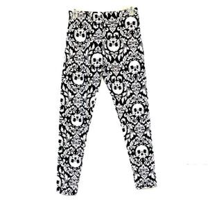 Women’s  Skull Leggings S 3-5 New